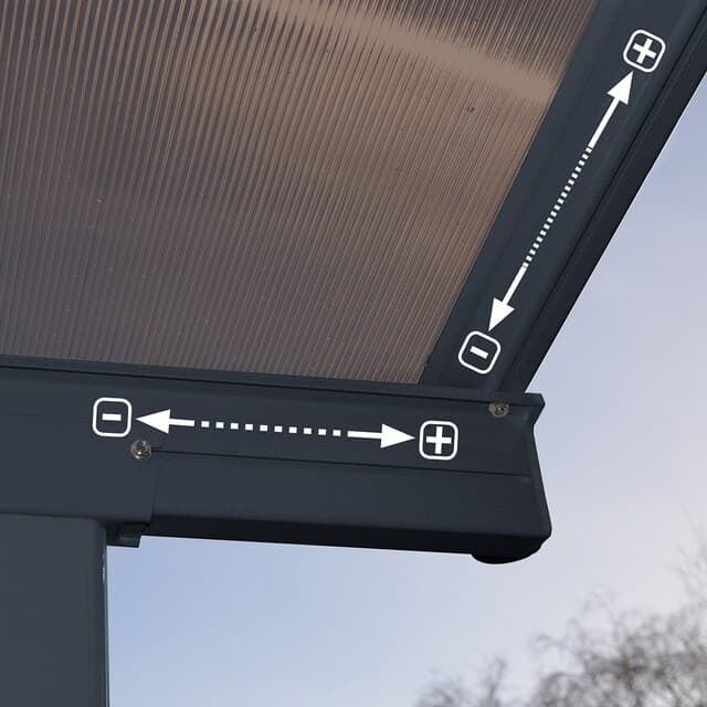 Thumbnail 2 de CANOPIA Capri Pérgola adosada de aluminio