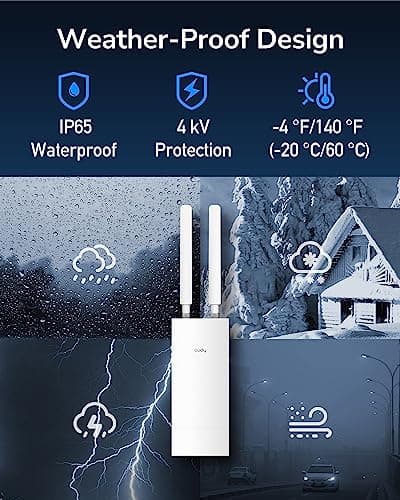 Detalle 2 de Cudy LT500-Outdoor Router 4G LTE 🛰️ IP65 Desmontable