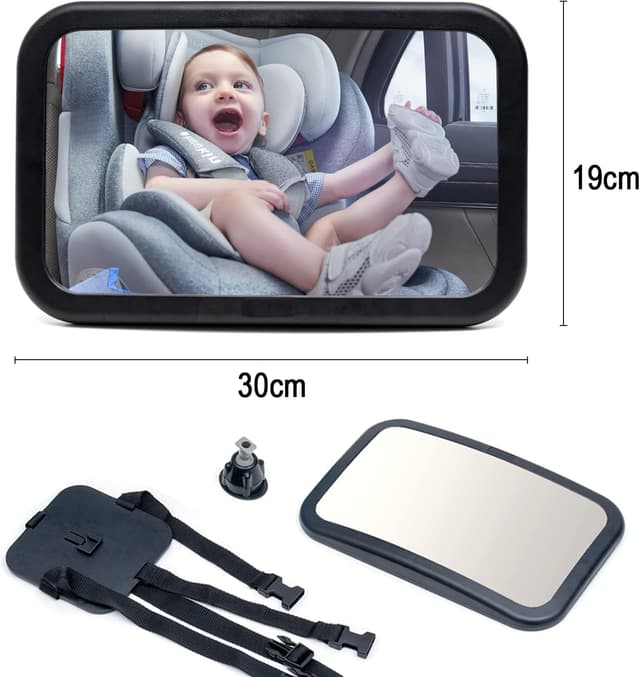 Thumbnail 6 de Espejo Coche Bebe Grande 360° 30x19 cm