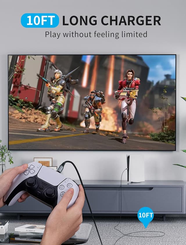 Thumbnail 3 de VENTION 3M Micro USB Cable (Nylon Braided) for Kindle Fire, PS4 & Xbox Controllers