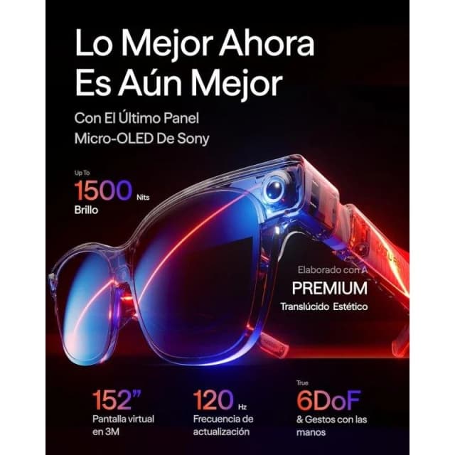 Detalle de Viture Luma Ultra XR 1200p 6DoF AR