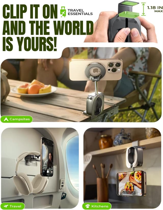 Thumbnail 5 de LISEN Airplane Phone Holder MagSafe Stand