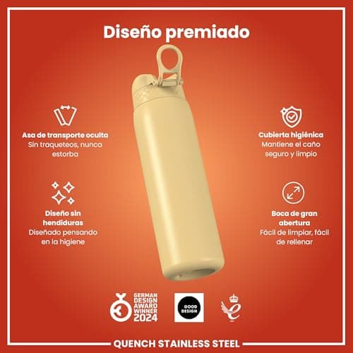 Thumbnail 5 de ION8 Botella agua inox 1 L resistente a rayones 💧