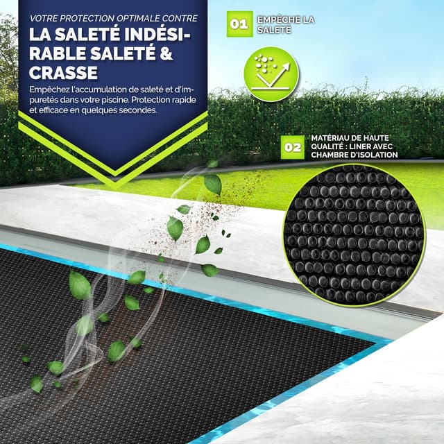 Thumbnail 4 de tillvex Bâche solaire ronde Ø 488 cm 🏊