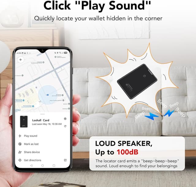 Thumbnail 3 de Android Wallet Tracker Karte 1,6 mm