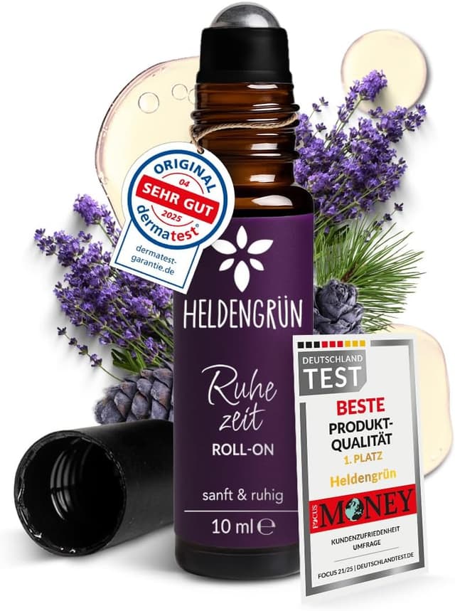 Detalle de Heldengrün Ruhezeit BIO Roll-On Anti-Stress