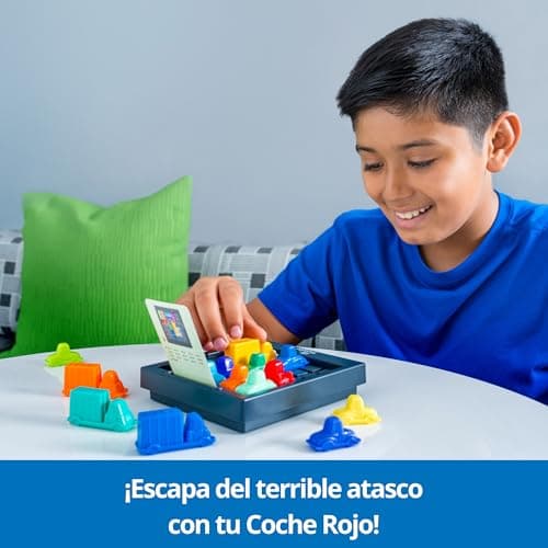Detalle de ThinkFun Rush Hour: rompecabezas de tráfico con 40 desafíos para niños (desde 8 años) y adultos
