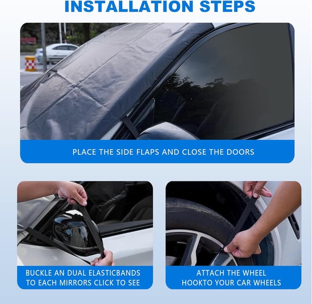 Thumbnail 3 de Fzor Extra Large Windshield Cover 75"x45"