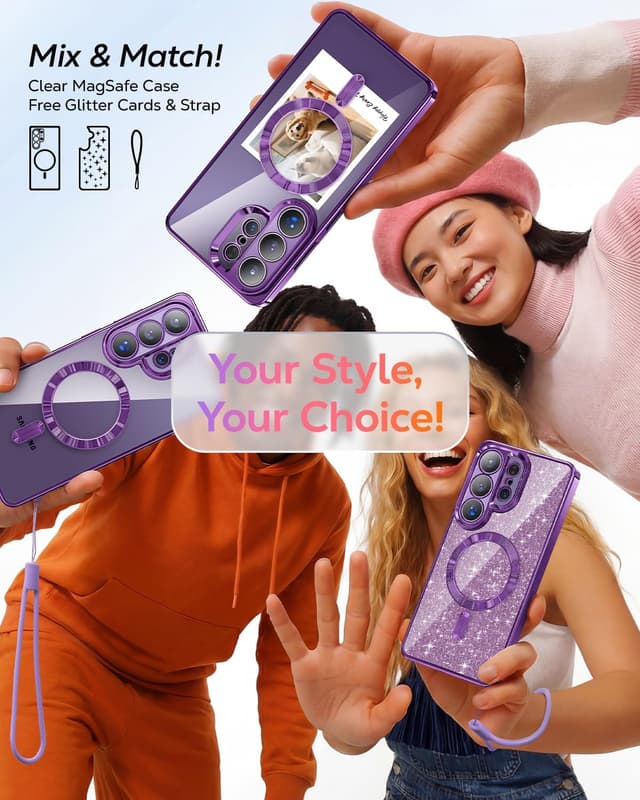 Detalle de Meifigno Magnetic Case for S26 Ultra 6.9in