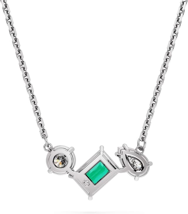 Detalle 2 de Swarovski Mesmera colgante verde talla mixta