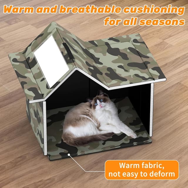 Thumbnail 5 de Casa para Gatos Cueva resistente al calor 1 unidad