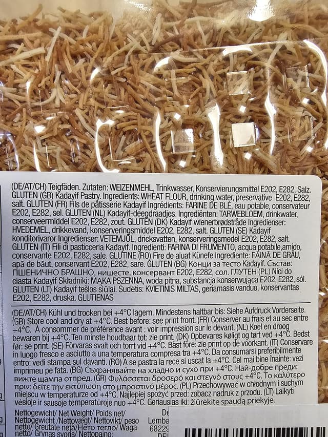 Thumbnail 3 de DIBYS Kadayif Fritto 400 g pasta kataifi 🍰