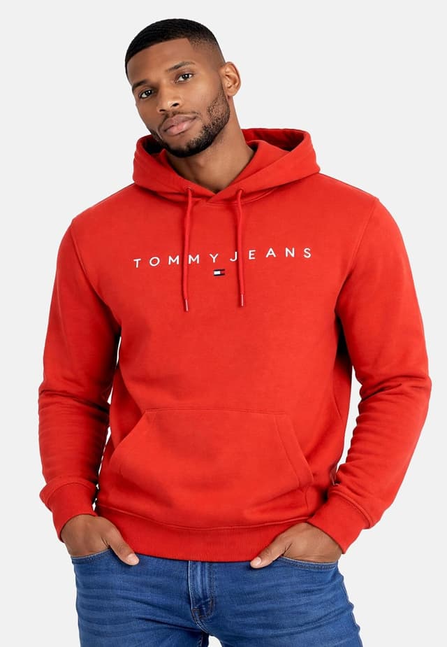 Thumbnail 1 de Tommy Jeans Sudadera Linear Logo con Capucha