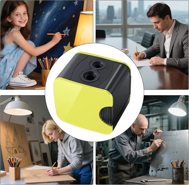 Detalle de Elektrischer Anspitzer für Kinder, 3–5 s