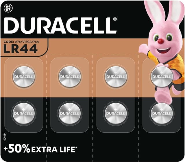 Imagen de Duracell LR44 A76 confezione 8 batterie en OfertitasTOP