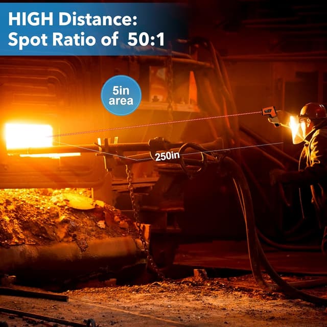 Thumbnail 2 de MESTEK Infrared Thermometer with Probe