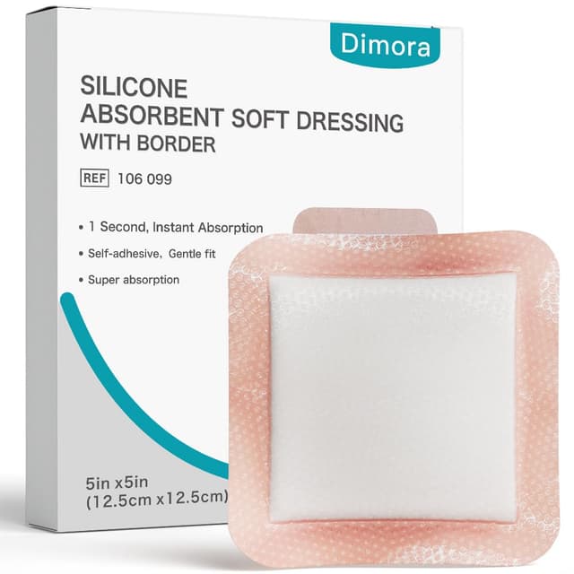 Imagen de Dimora Silicone Super Absorbent 5x5 10ct en OfertitasTOP