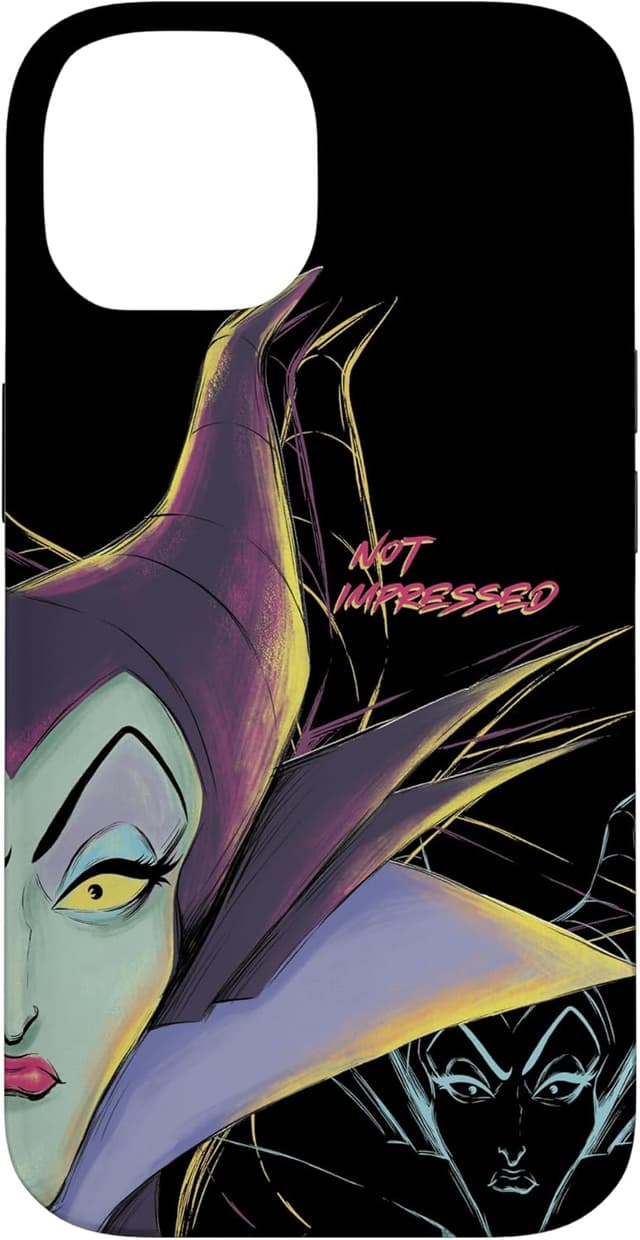 Detalle 2 de Custodia Disney Villains per iPhone 17 Malefica