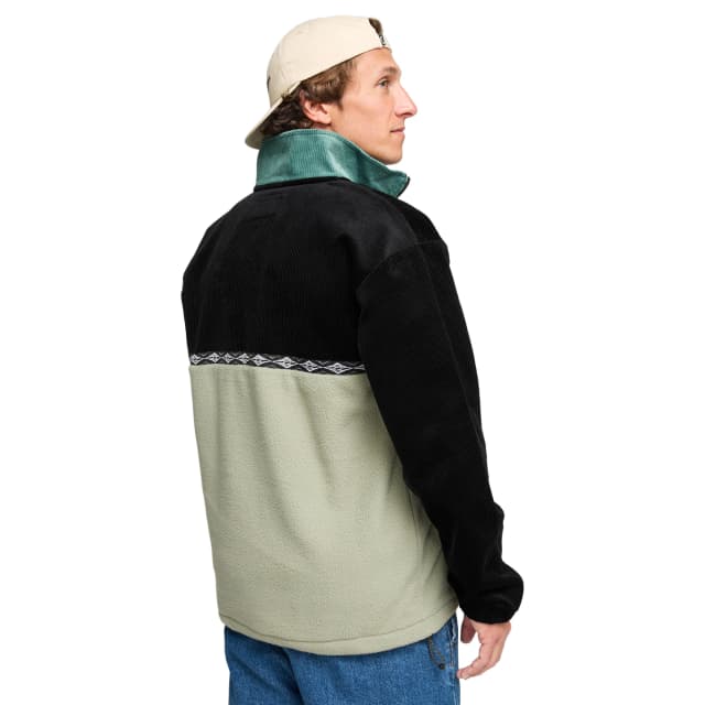 Detalle 2 de Billabong Space Lobster: forro polar de hombre con media cremallera