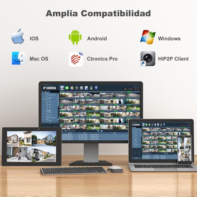 Thumbnail 3 de Ctronics 2,5K 4MP Cámara Solar 4G sin WiFi