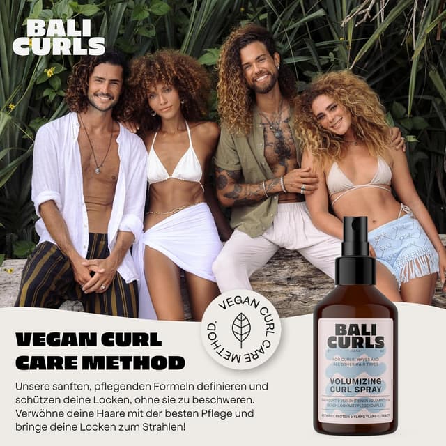 Detalle 2 de BALI CURLS Volumizing Lockenspray 150 ml 💇♀