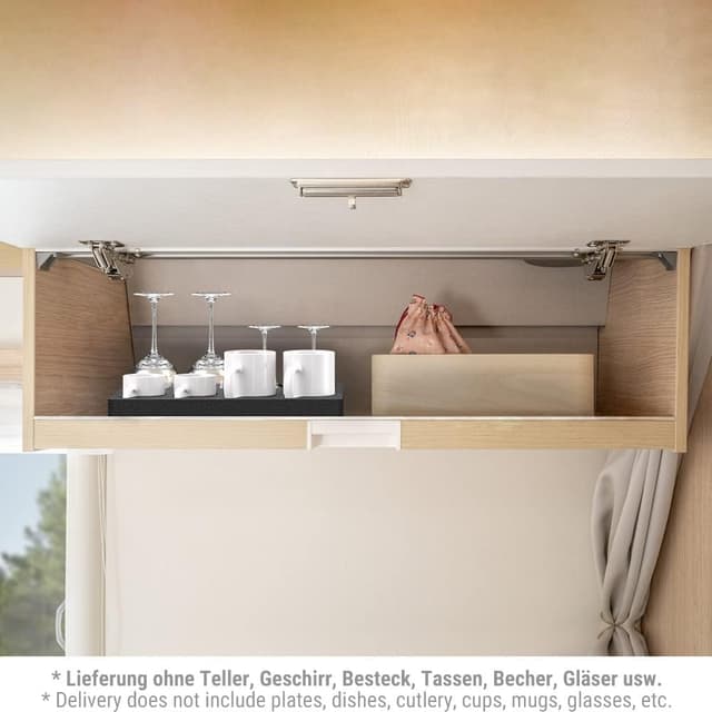 Detalle de Siegvoll Foam Cup Holder (Without Cup) for Motorhomes, Caravans, Boats – storage for 8 cups