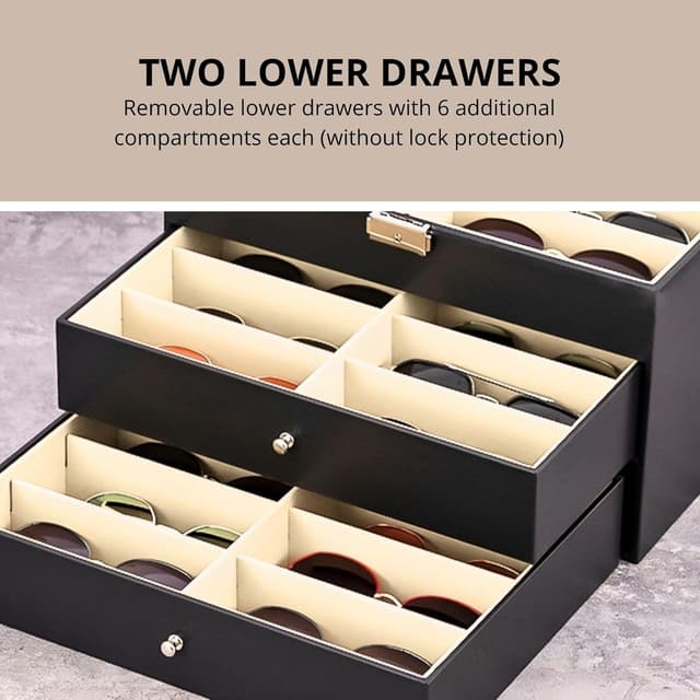 Thumbnail 3 de MAGIC SELECT Scatola per Occhiali con Coperchio in Vetro