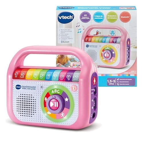 Imagen de VTech Baby Reproductor Musical Rosa 30 min en OfertitasTOP