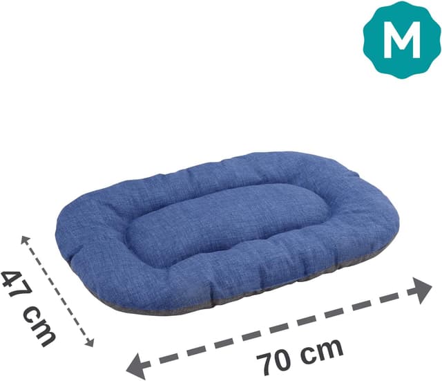 Detalle 2 de Baroni Home Cuscino ovale per cani 47x70x8