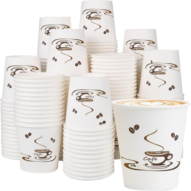 Thumbnail 6 de Lamosi Coffee Cups 12 oz 240 Pack
