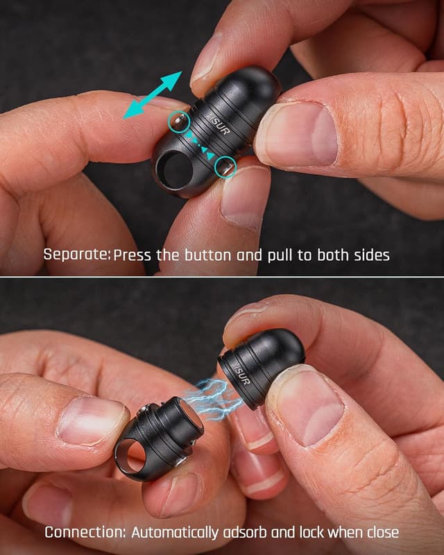 Detalle 2 de TISUR Quick Release Keychain 1.18" 🔑