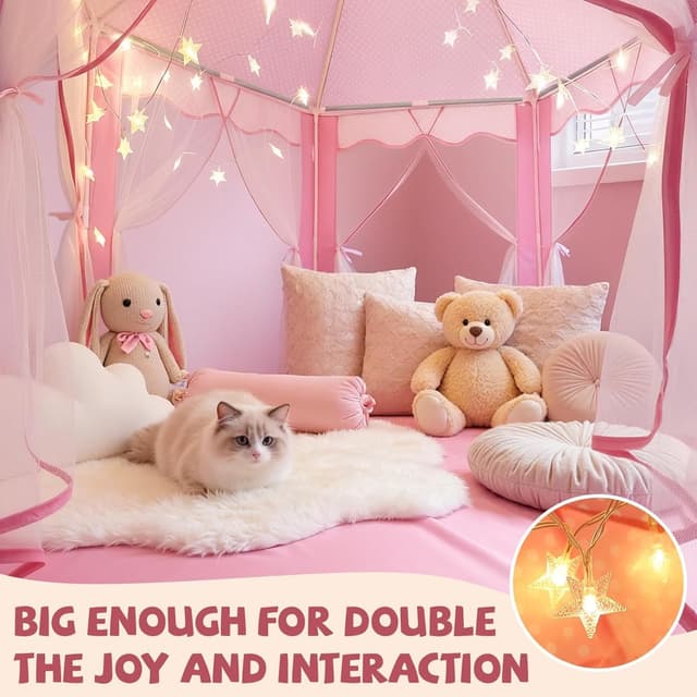 Thumbnail 3 de Sumbababy Princess Castle Tent for Girls — Playhouse 1 🎪