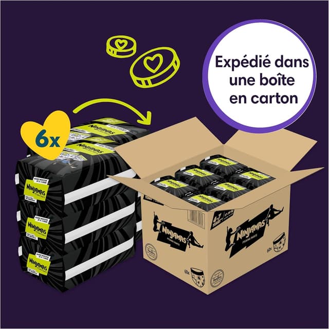 Detalle 2 de Ninjamas Pyjama Pants 60 garçon 🩲