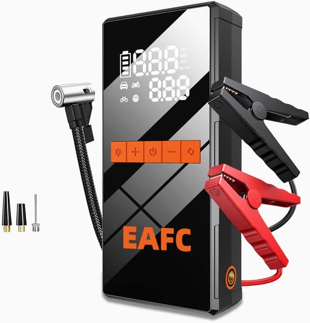 Imagen de 20000mAh Car Jump Starter with 150PSI Air Compressor en OfertitasTOP