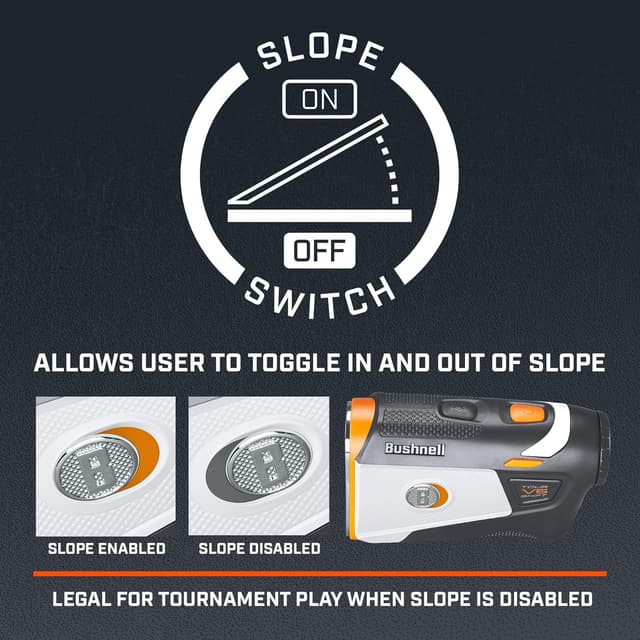 Thumbnail 2 de Bushnell Golf Tour V6 Rangefinder with 1300-Yard Range ⚙