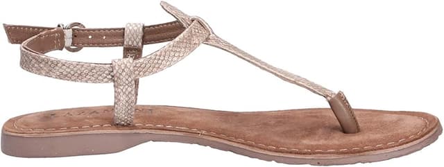 Detalle 2 de Panama Jack Sulia Shine Sandalia dorada 38, 4,50 cm