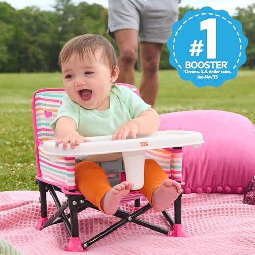 Thumbnail 2 de Bright Starts Pop 'N Sit Minnie Mouse, asiento portátil para bebé