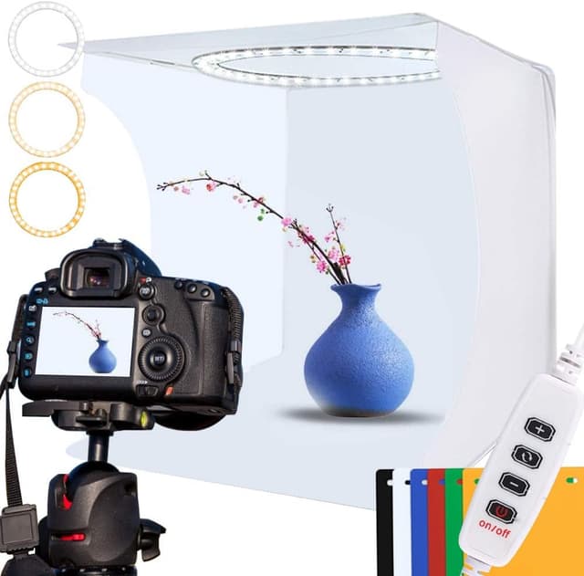 Detalle de DUCLUS Photo Light Box 30cm lightbox kit