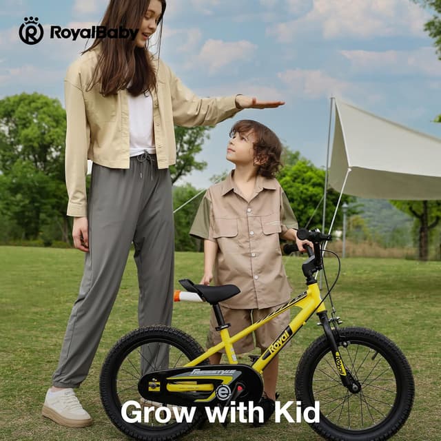 Thumbnail 6 de RoyalBaby EZ Kids Bike (12–20 Inch) Balance-to-Pedal 2-in-1 Training Bicycle for Ages 3–12