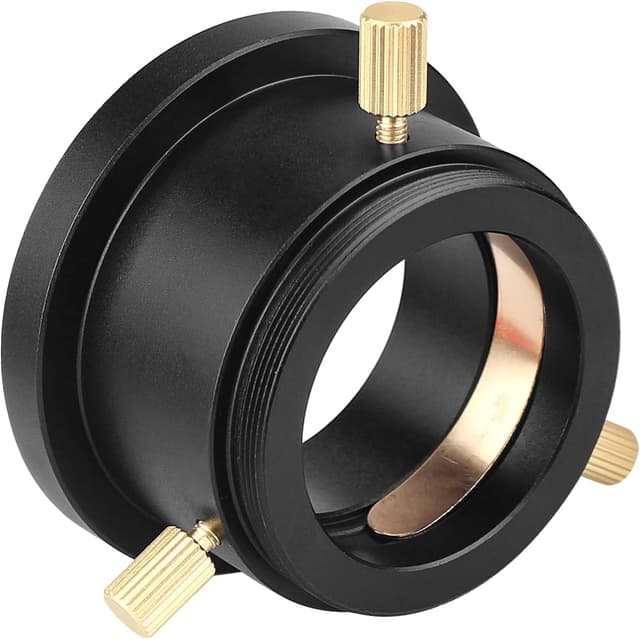 Detalle de Svbony SA404 Adapter M48 auf M42 (1,25-Zoll-Schnittstelle) für SV41-Spektive aus Aluminium