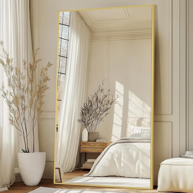 Detalle 2 de BEAUTYPEAK Ganzkörperspiegel 150x40 cm