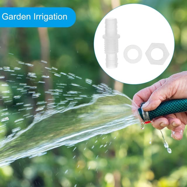 Thumbnail 6 de PATIKIL 3/8" Hose ID Bulkhead Fittings