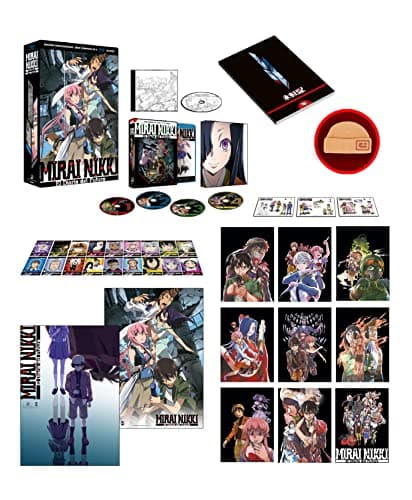 Detalle de Mirai Nikki Edición Coleccionista en Blu-ray (SELECTA VISION)
