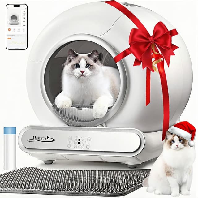 Detalle de Arenero Gatos Autolimpiable 65L