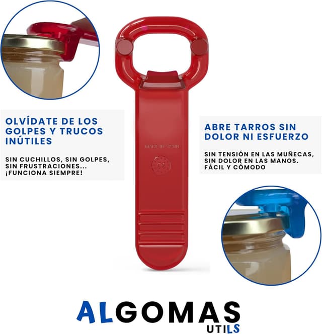 Thumbnail 1 de ALGOMAS Abretarros manual tapas metálicas