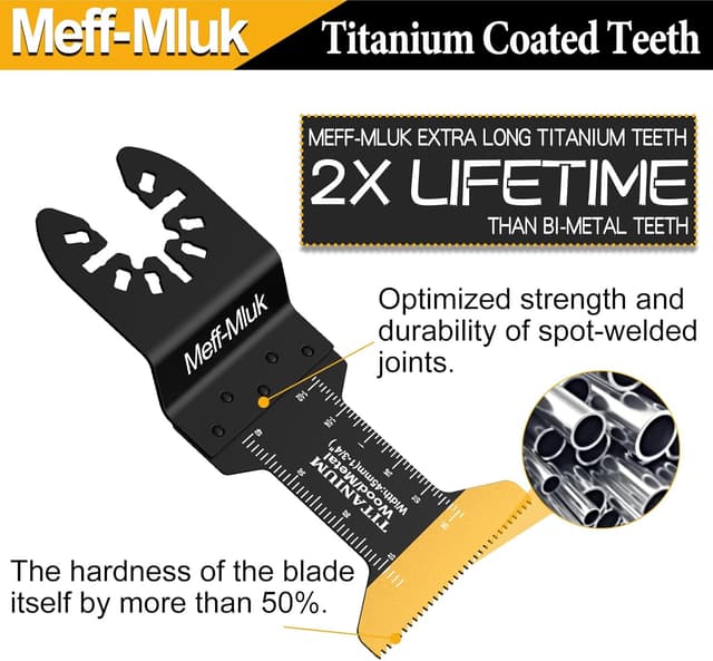 Thumbnail 2 de Meff-Mluk 50PCS Oscillating Tool Blades 50 pack