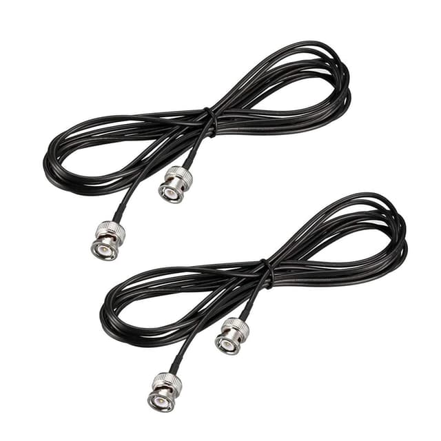 Imagen de MACHSWON 2x RG174 coaxial cable (BNC male to BNC male), 50 ohm, 25 ft for CCTV/DVR/cameras en OfertitasTOP