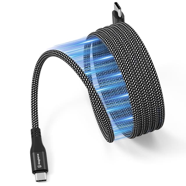 Detalle de Magtame Magnetic USB‑C Cable 1.5M coiled cable