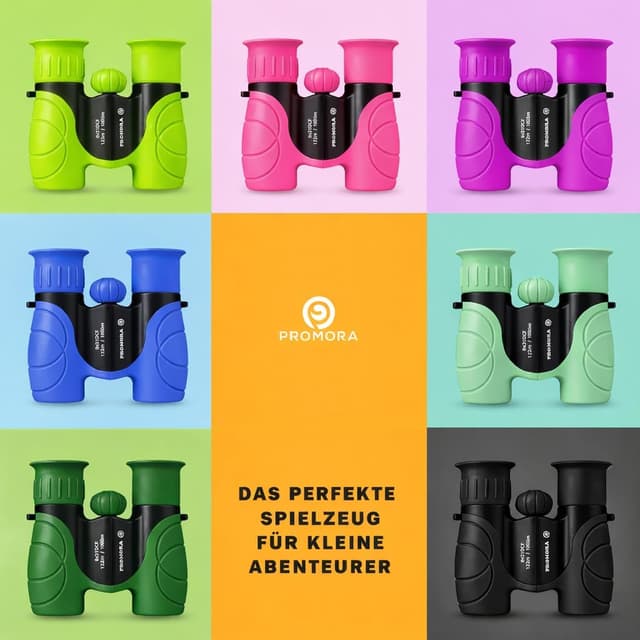 Detalle 2 de Promora Fernglas Kinder 8x21 Set