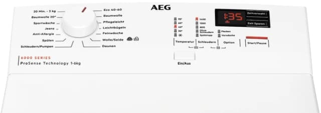Detalle 2 de AEG LTR6A41460 ProSense Waschmaschine 6 kg